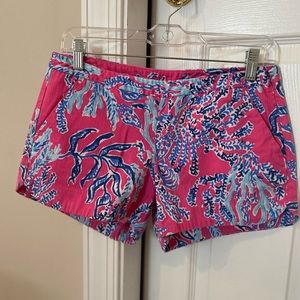 Lilly Pulitzer shorts. Size 0